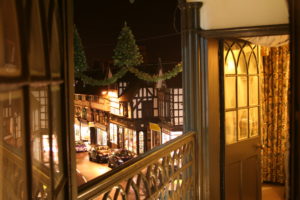 View from window at The Lion Hotel, Shrewsbury